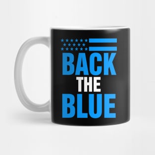 Back The Blue Mug